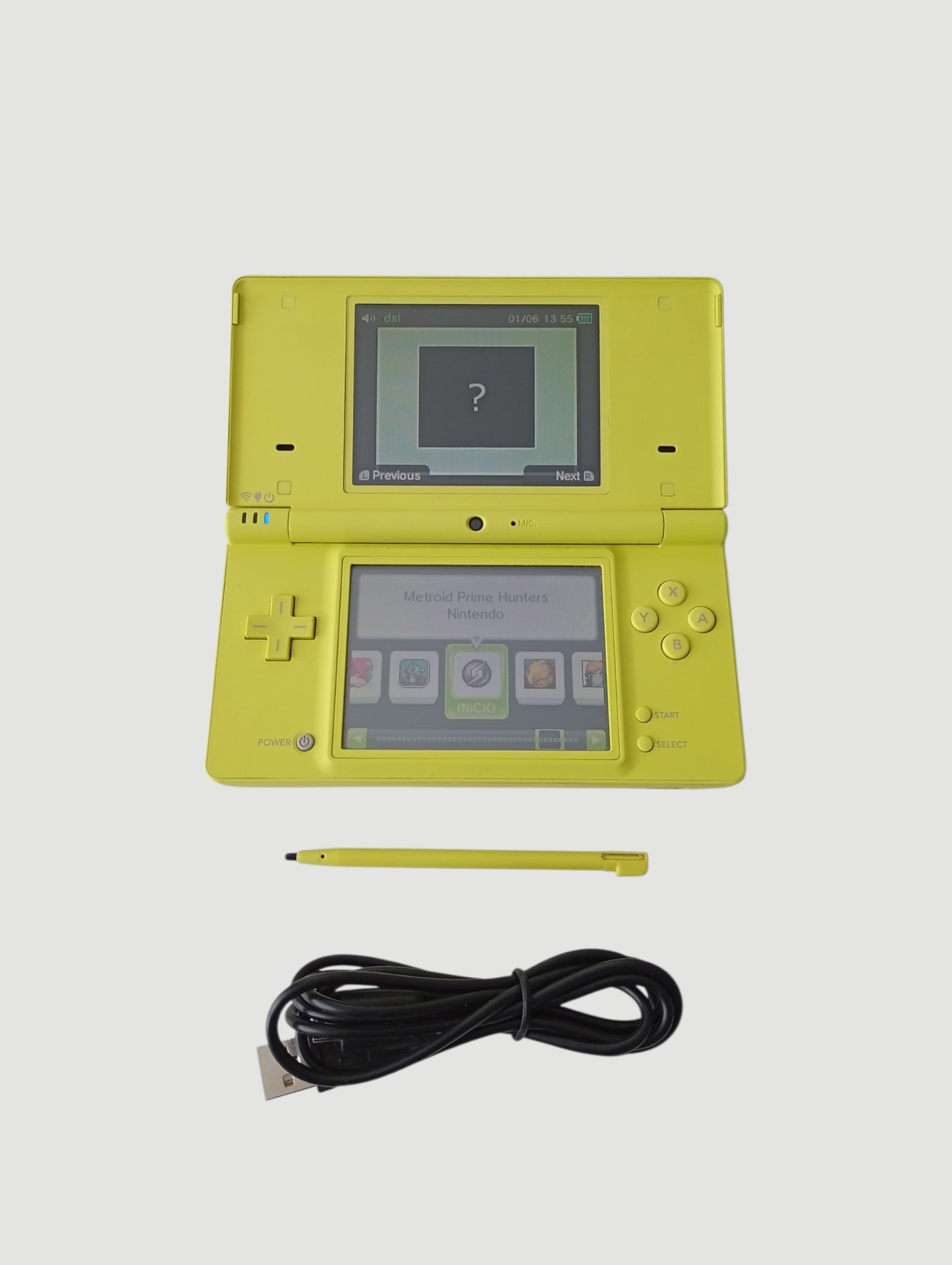 consola nintendo dsi limon liberada en micro sd 32 gb