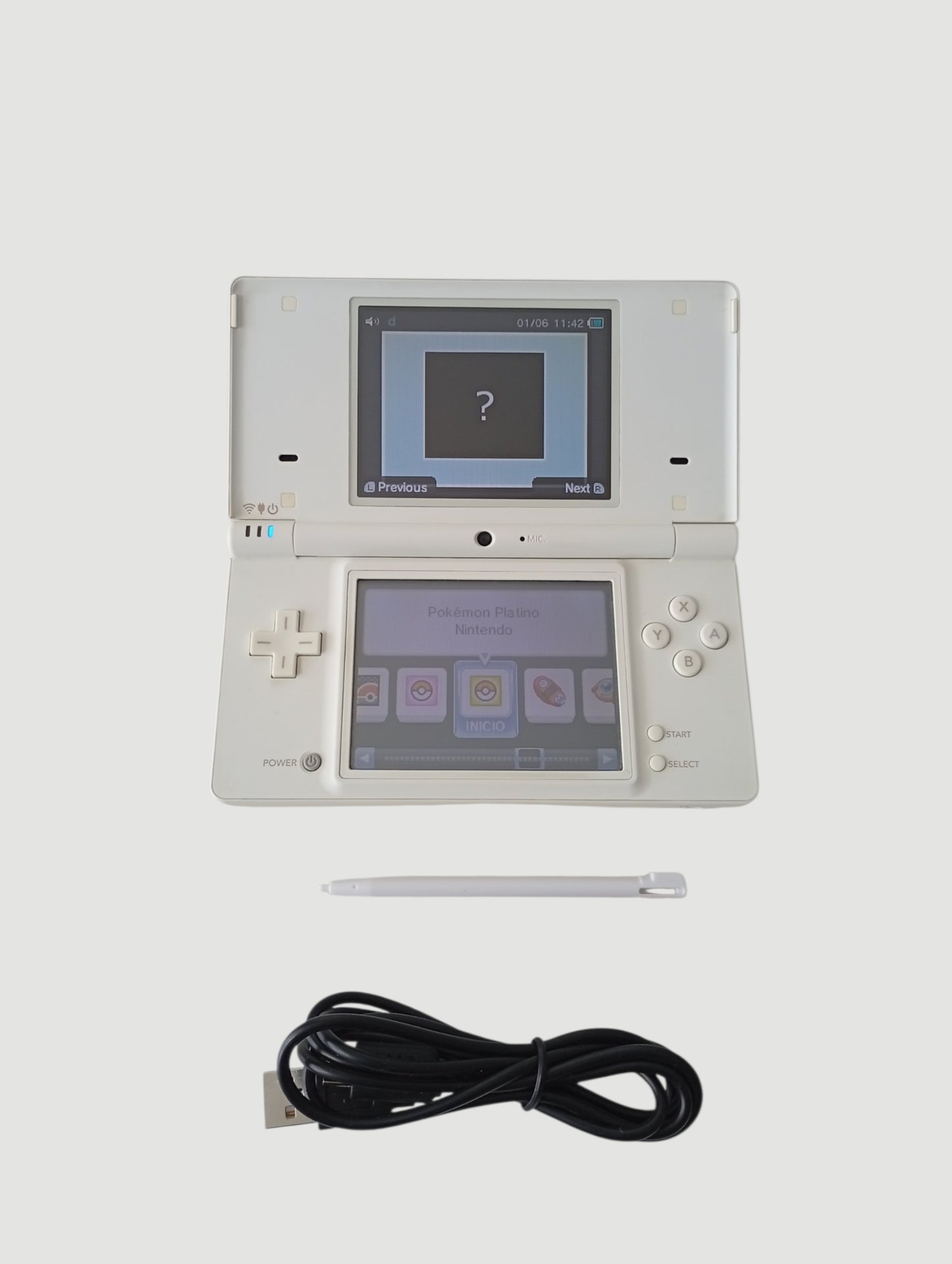 consola nintendo dsi blanca liberada en micro sd 32 gb