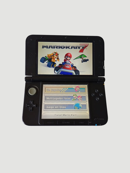 consola nintendo 3ds old xl blue liberada con micro sd 32 gb