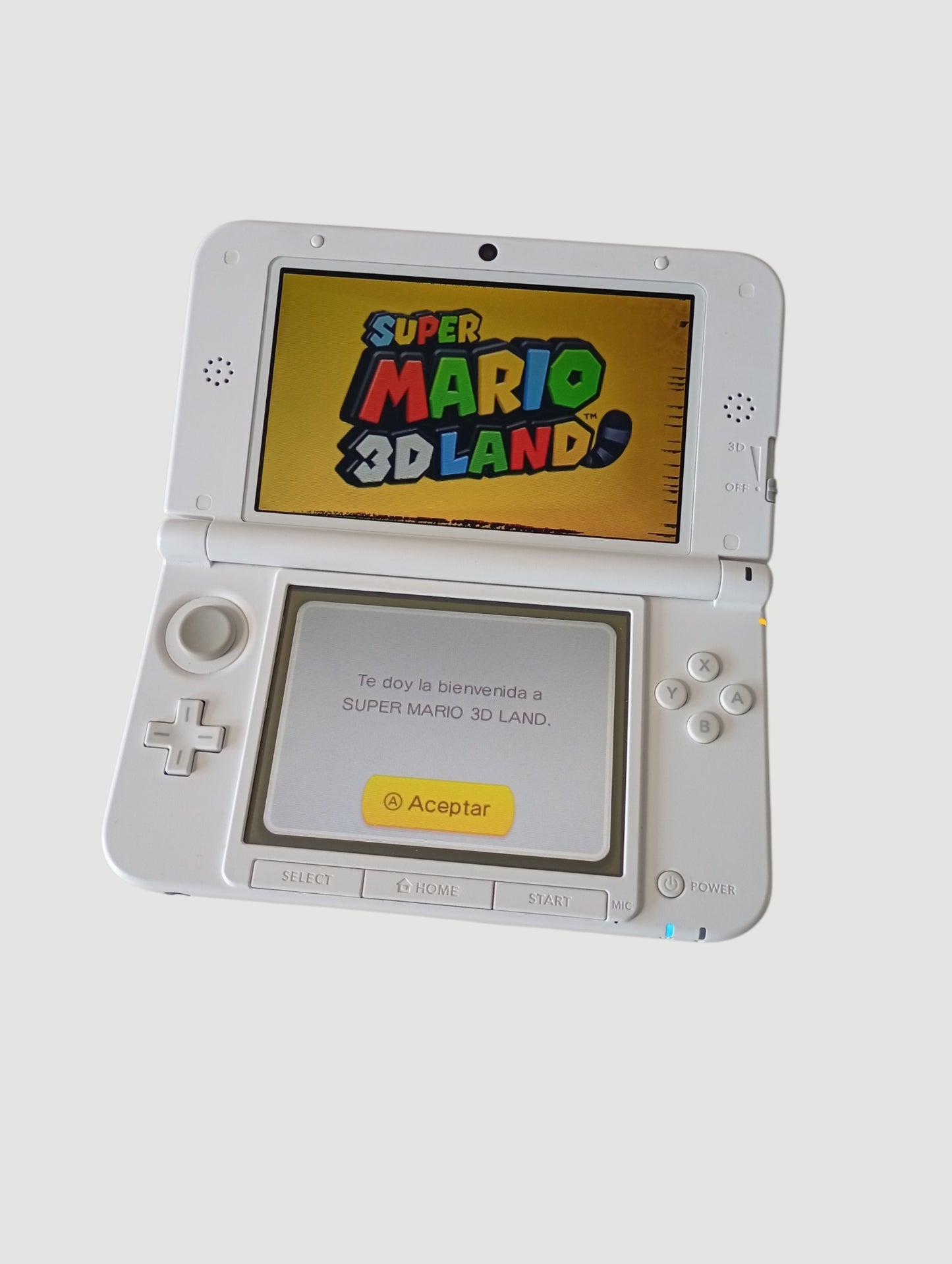 consola nintendo 3ds old xl white liberada con micro sd 32 gb