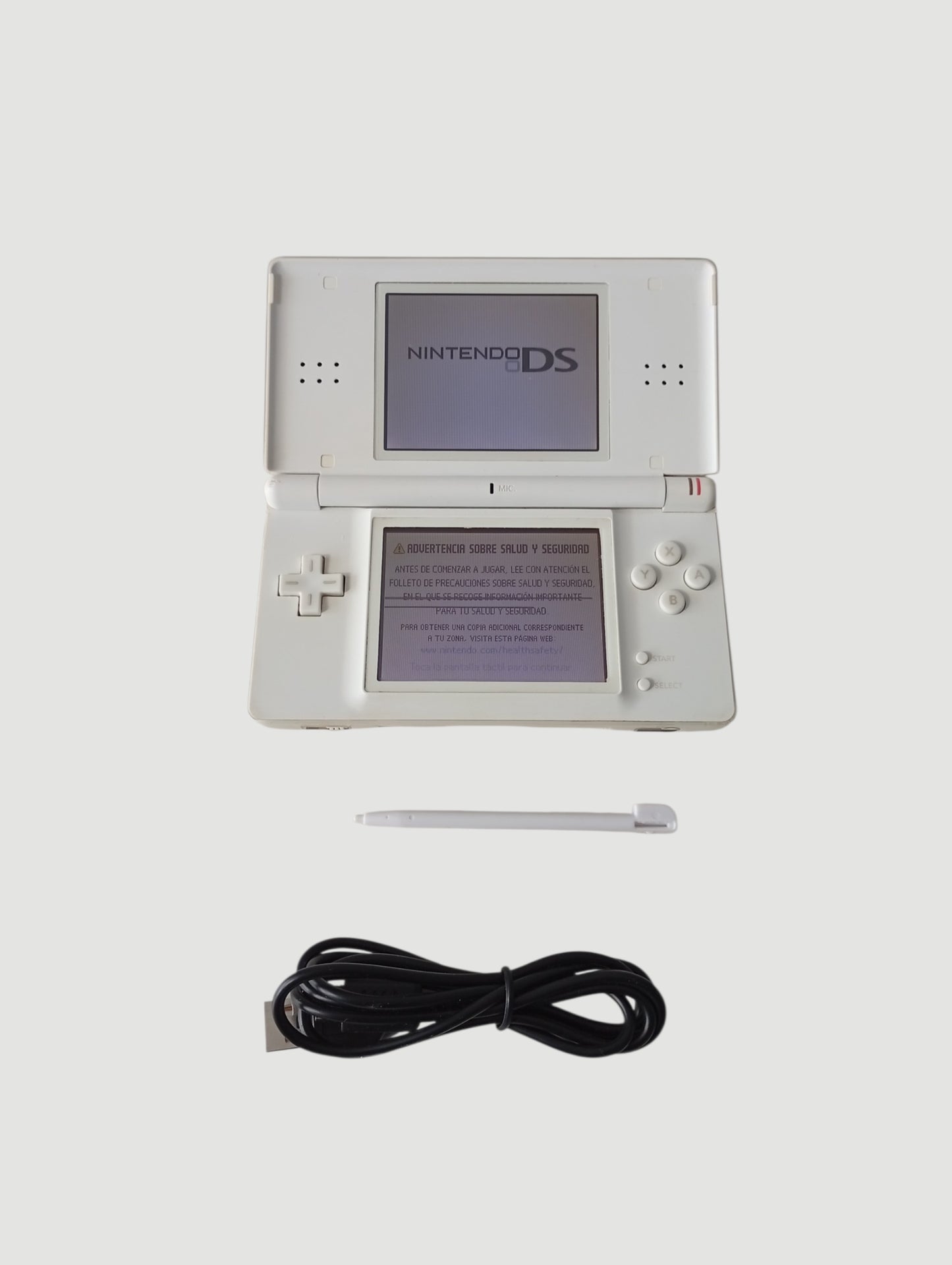 consola Nintendo DS lite blanca