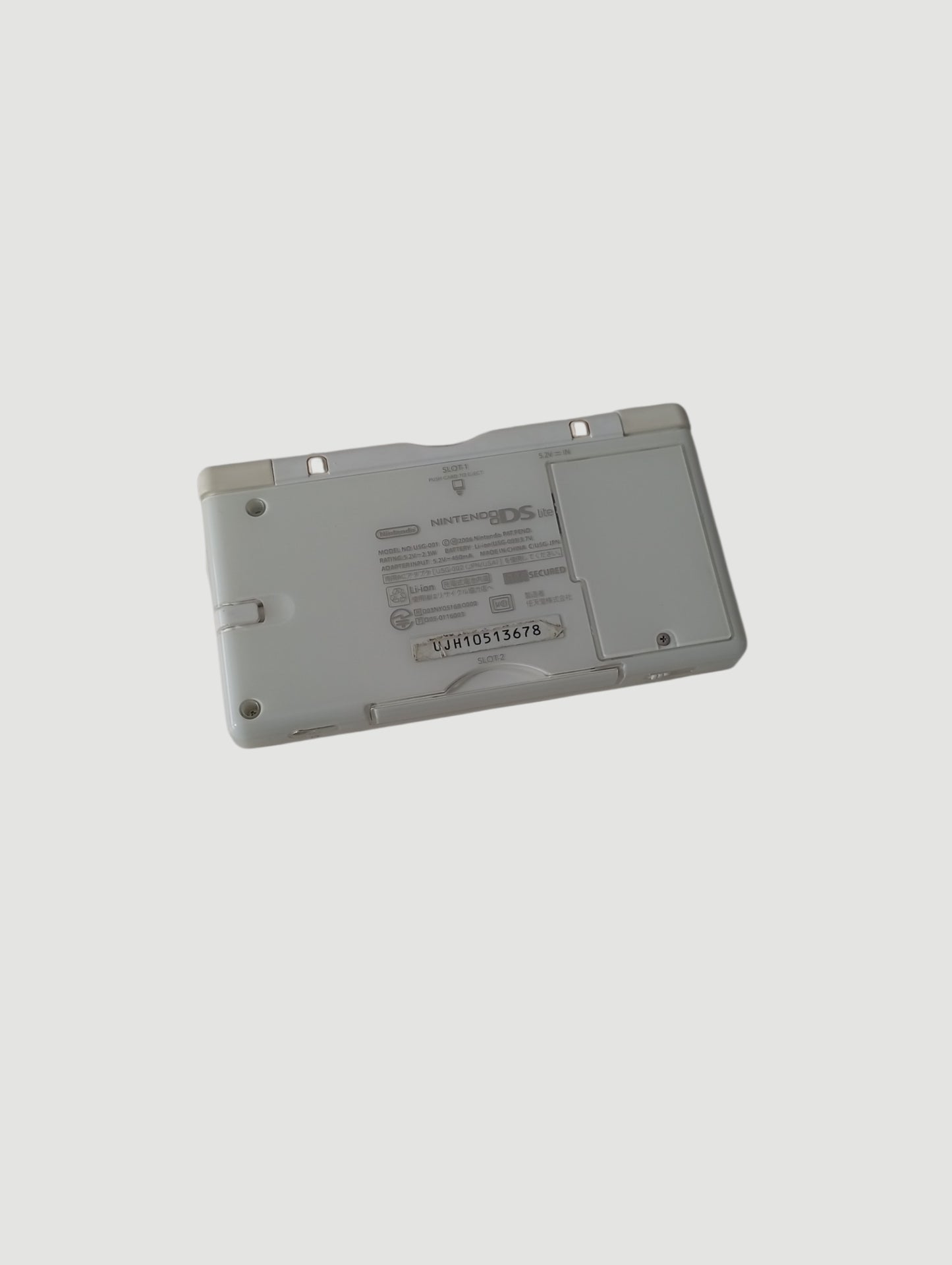 consola Nintendo DS lite blanca en caja