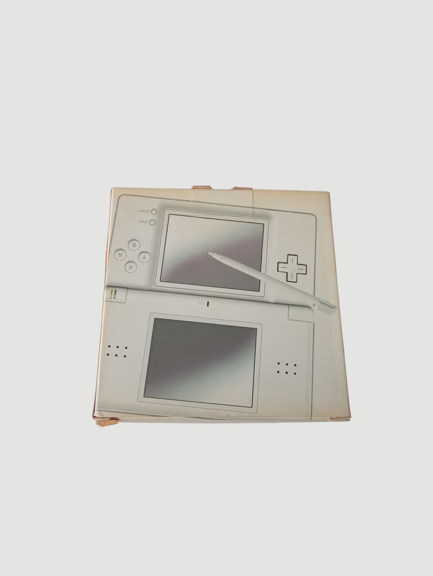 consola Nintendo DS lite blanca en caja