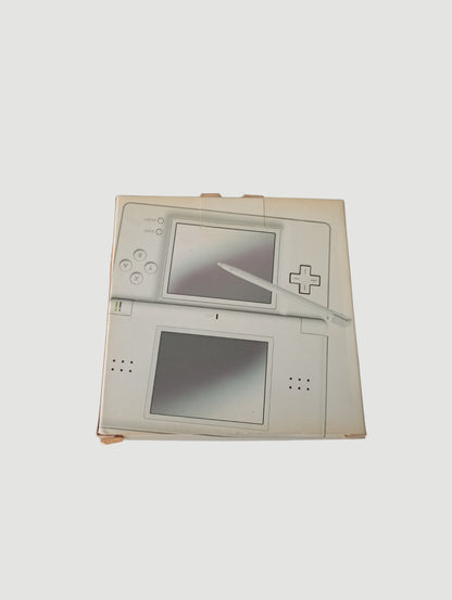 consola Nintendo DS lite blanca en caja