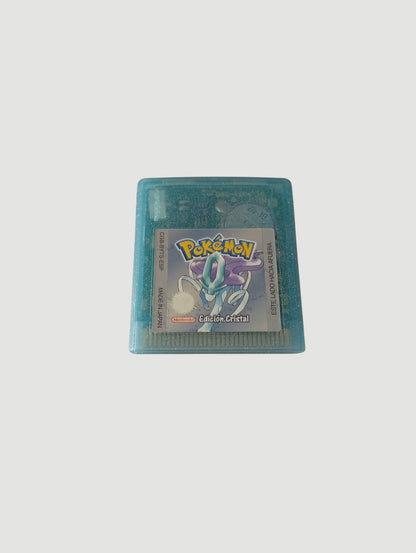 cartucho pokemon cristal original español game boy color
