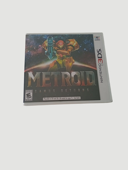 metroid samus returns original americano Nintendo 3DS nuevo sellado