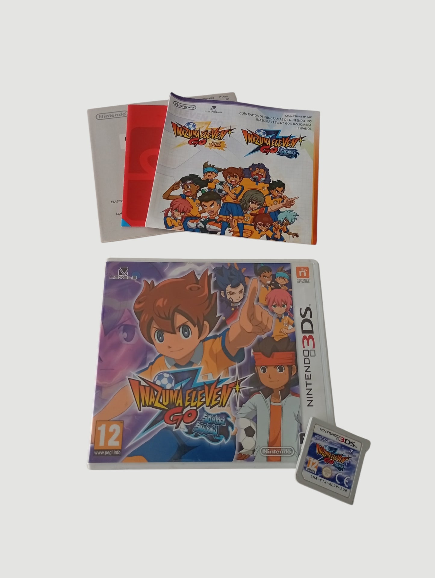 inazuma eleven go sombra original español Nintendo 3DS
