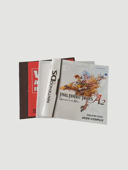 final fantasy tactics a2 grimoire of the rift original español Nintendo DS