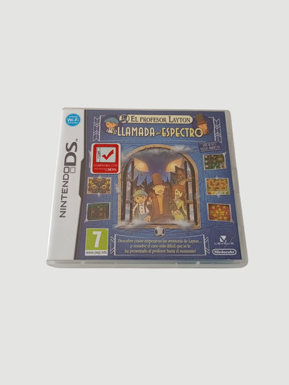 el profesor layton y la llamada del espectro original español nintendo ds