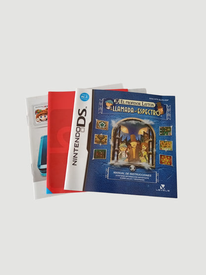 el profesor layton y la llamada del espectro original español nintendo ds