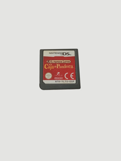 el profesor Layton y la caja de pandora original español Nintendo DS