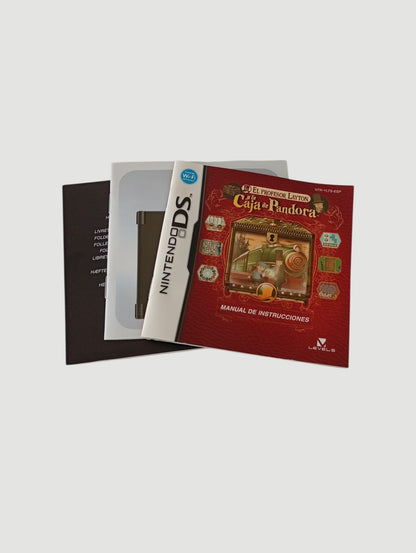 el profesor Layton y la caja de pandora original español Nintendo DS