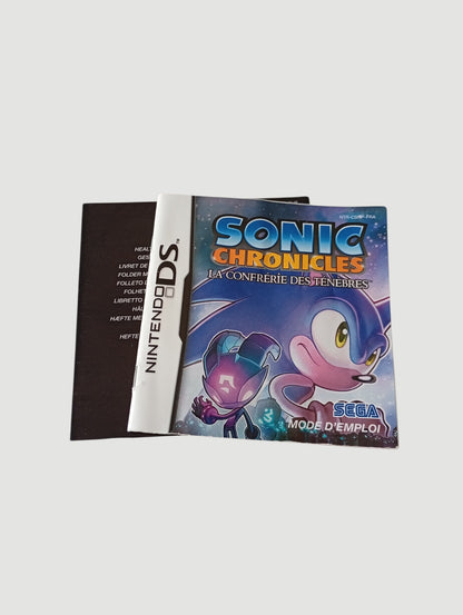 sonic chronicles la hermandan siniestra original español Nintendo DS