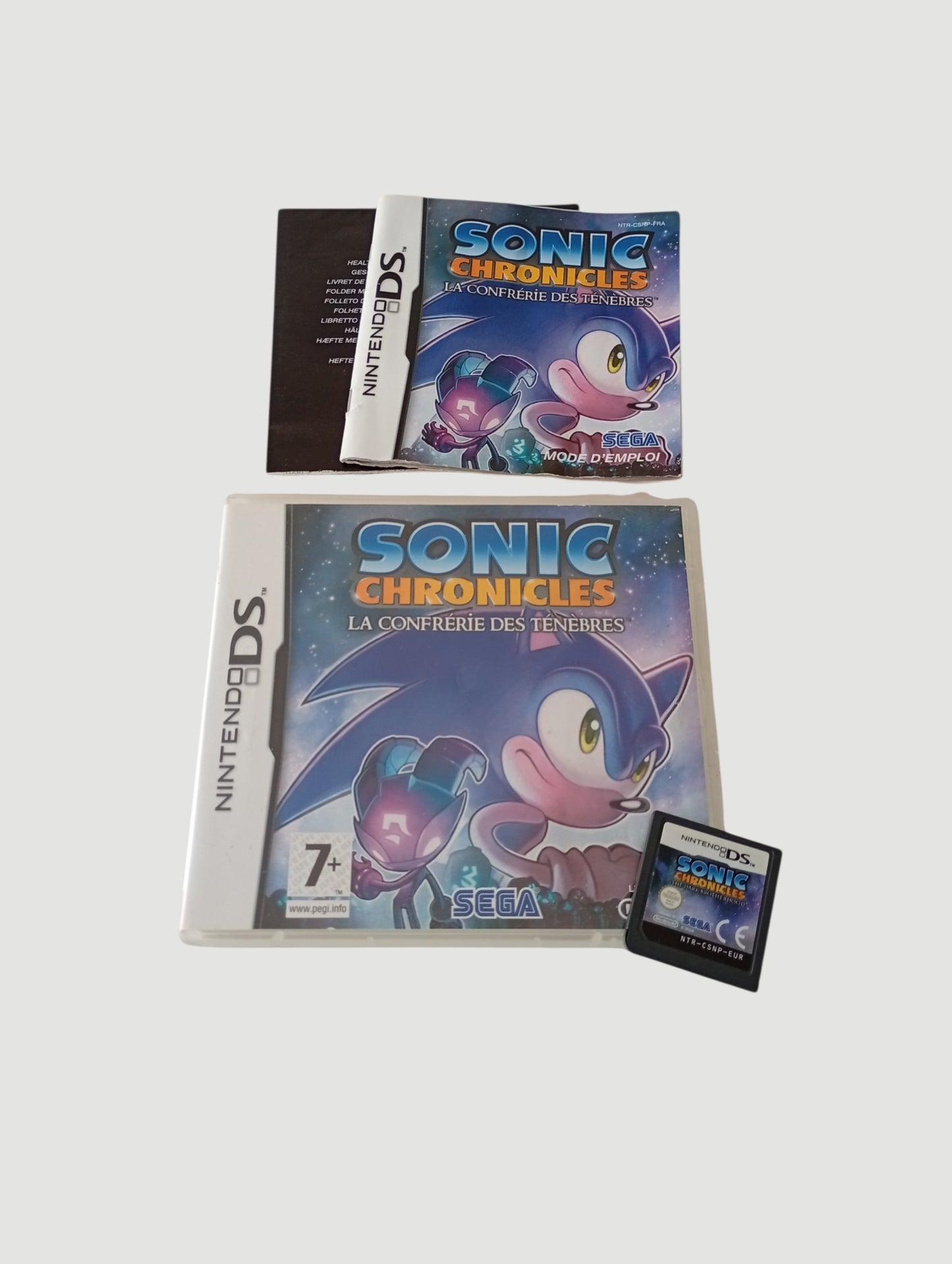 sonic chronicles la hermandan siniestra original español Nintendo DS