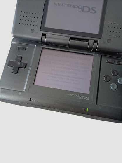 consola Nintendo DS fat grafito