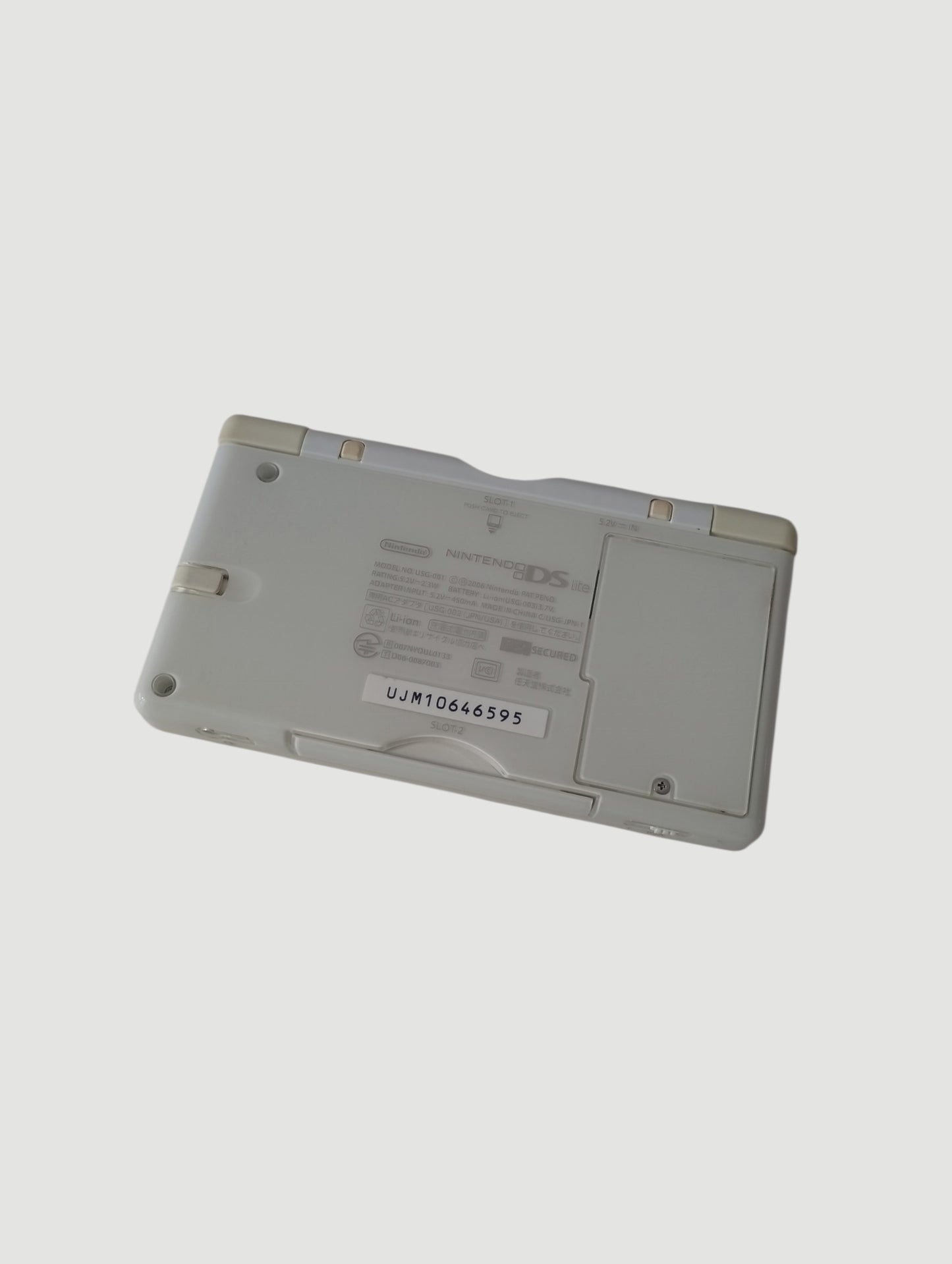 consola Nintendo DS lite blanca