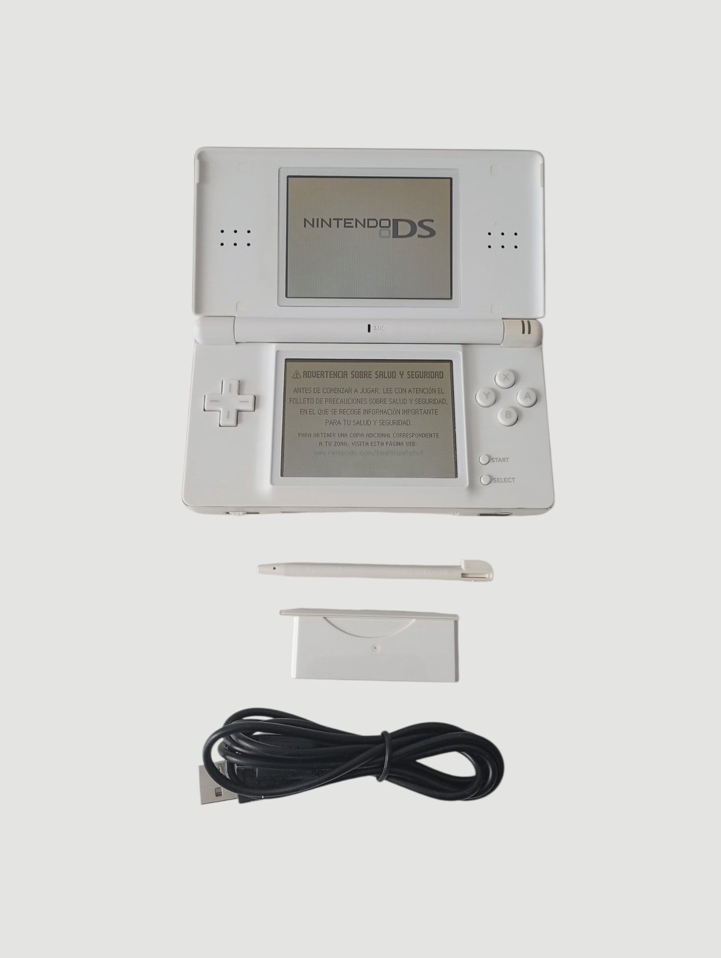 consola Nintendo DS lite blanca