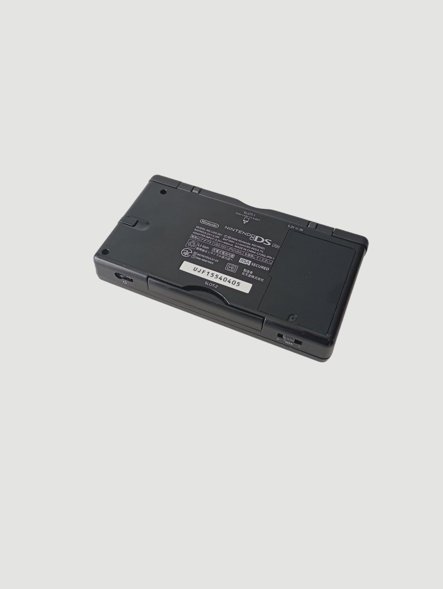 consola Nintendo DS lite negra