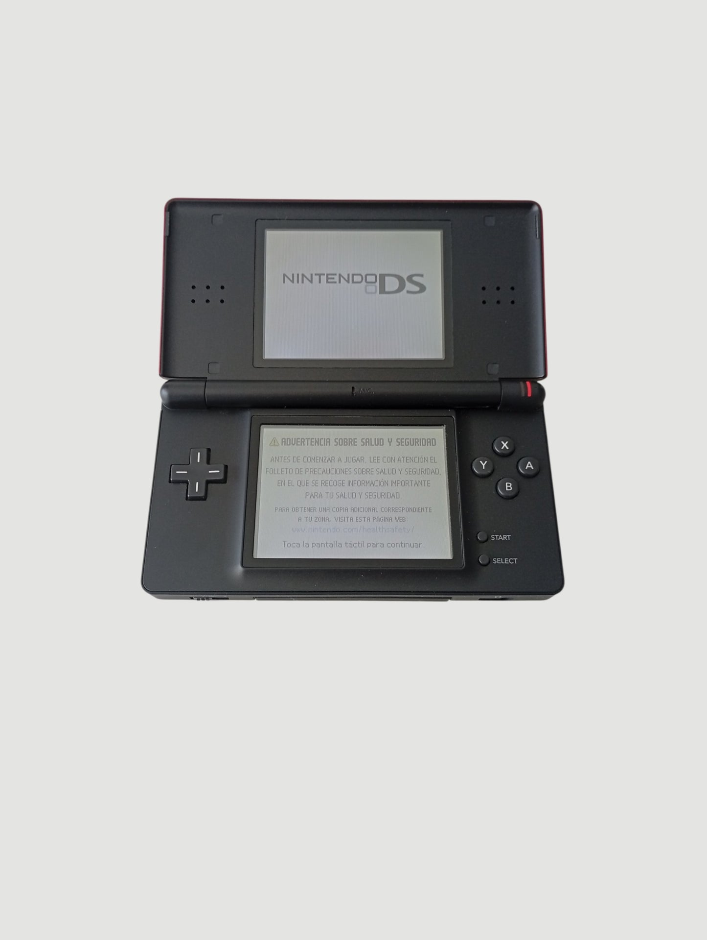consola Nintendo DS lite crimson red