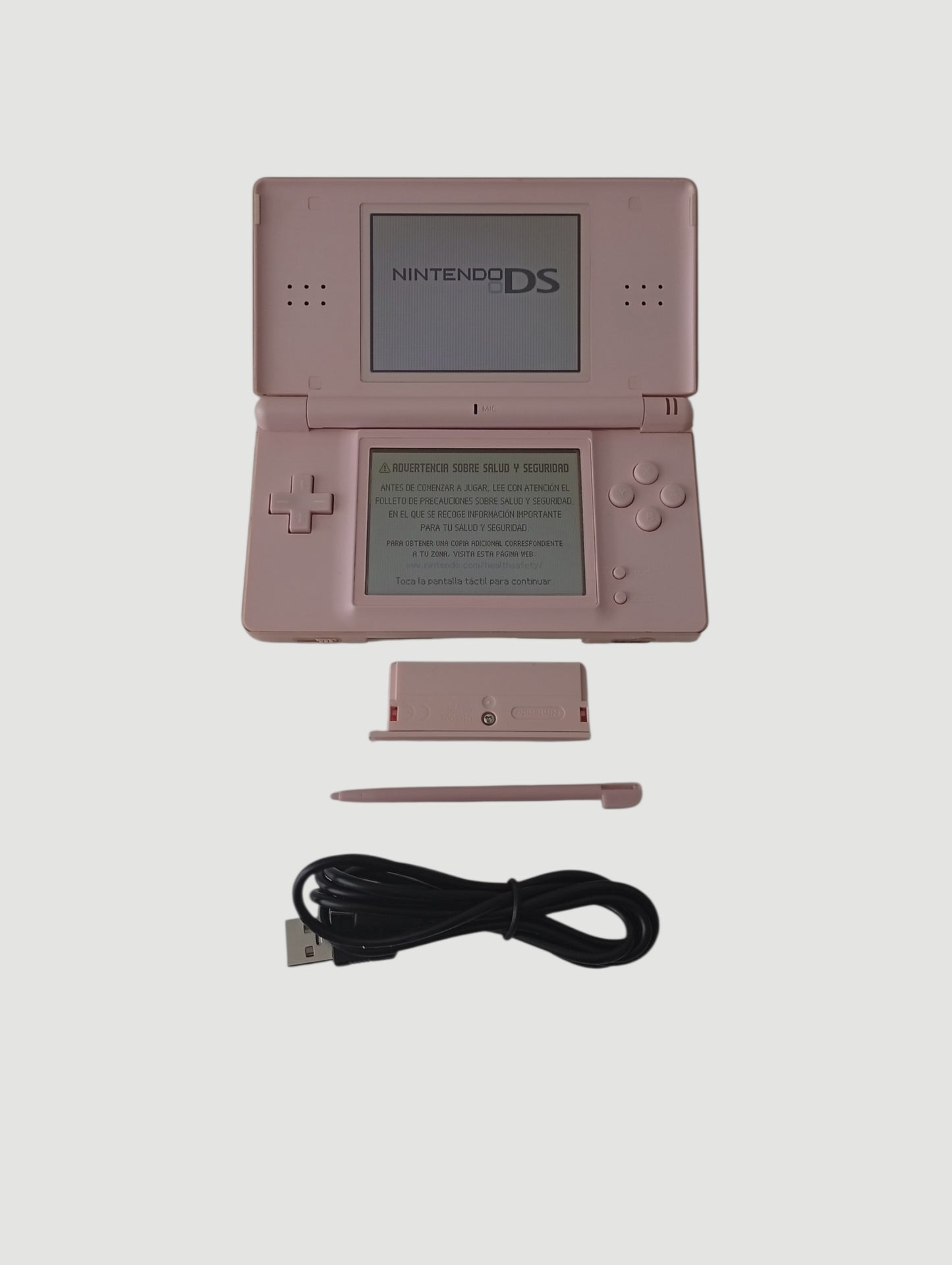 consola Nintendo DS lite rosada