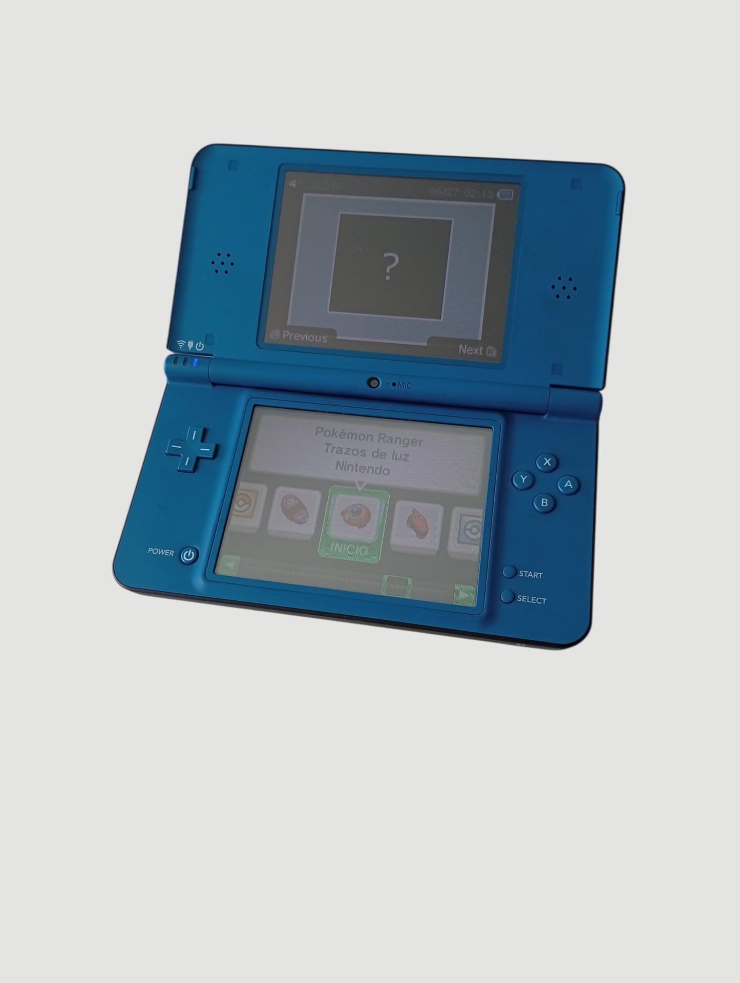 consola nintendo dsi xl azul liberada en micro sd 32 gb