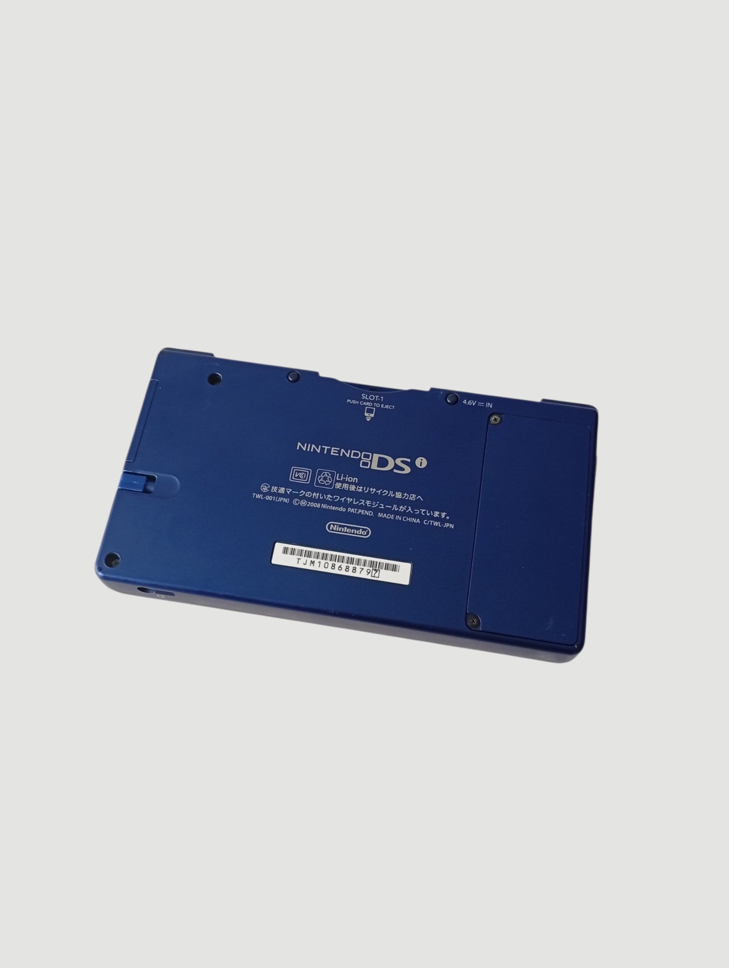 consola nintendo dsi azul metalizada liberada en micro sd 32 gb