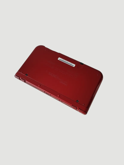 consola new 3ds xl metallic red liberada en micro sd 32 gb