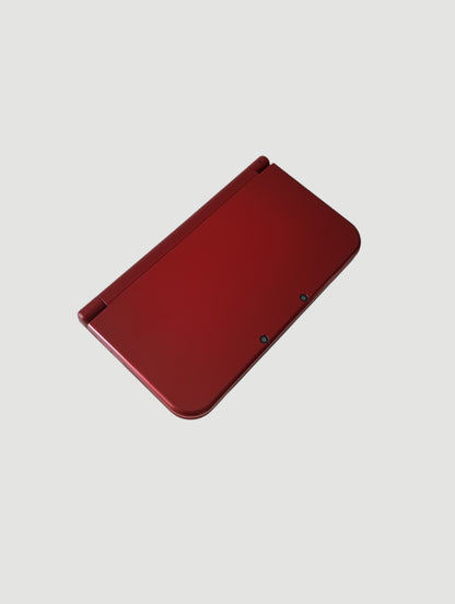 consola new 3ds xl metallic red liberada en micro sd 32 gb
