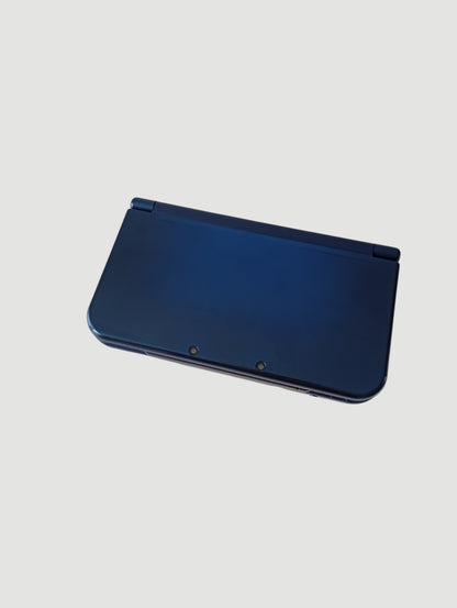 consola new 3ds xl blue metallic liberada en micro sd 32 gb