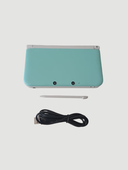 consola Nintendo 3DS old xl menta liberada en micro sd 32 gb