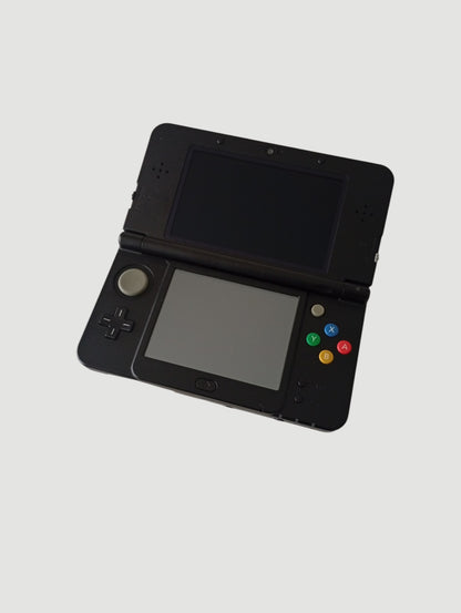 consola new 3ds black liberada en micro sd 32 gb