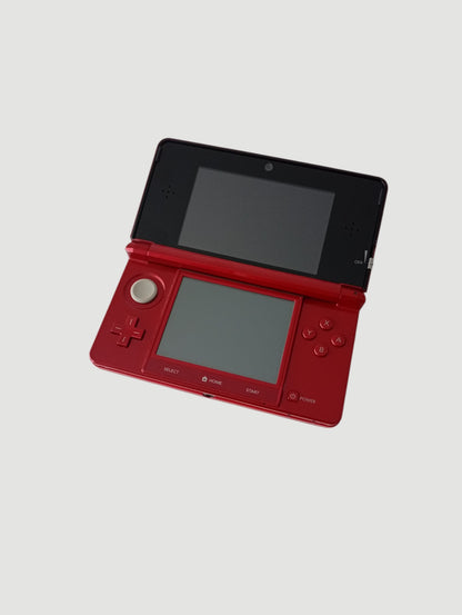 consola Nintendo 3DS old red liberada en micro sd 32 gb