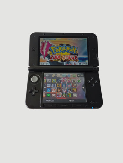 consola Nintendo 3DS old xl red en caja liberada en micro sd 32 gb