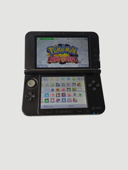 consola Nintendo 3DS old xl gray en caja liberada en micro sd 32 gb