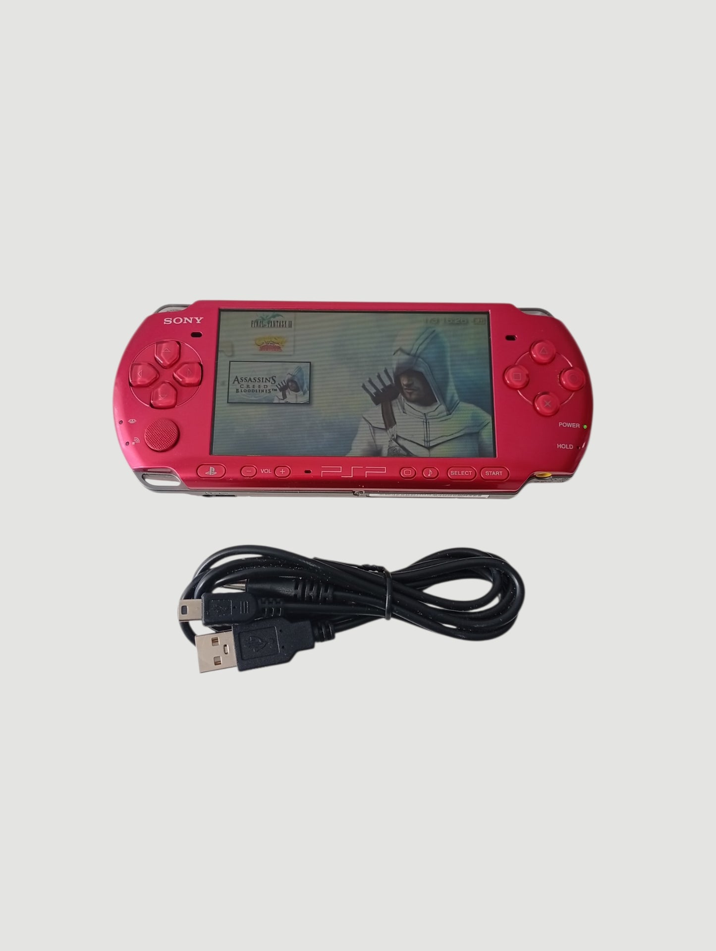 consola psp carnival red modelo 3000 liberada con micro sd 32 gb