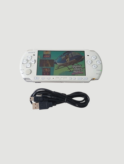 consola psp white modelo 3000 liberada con micro sd 32 gb
