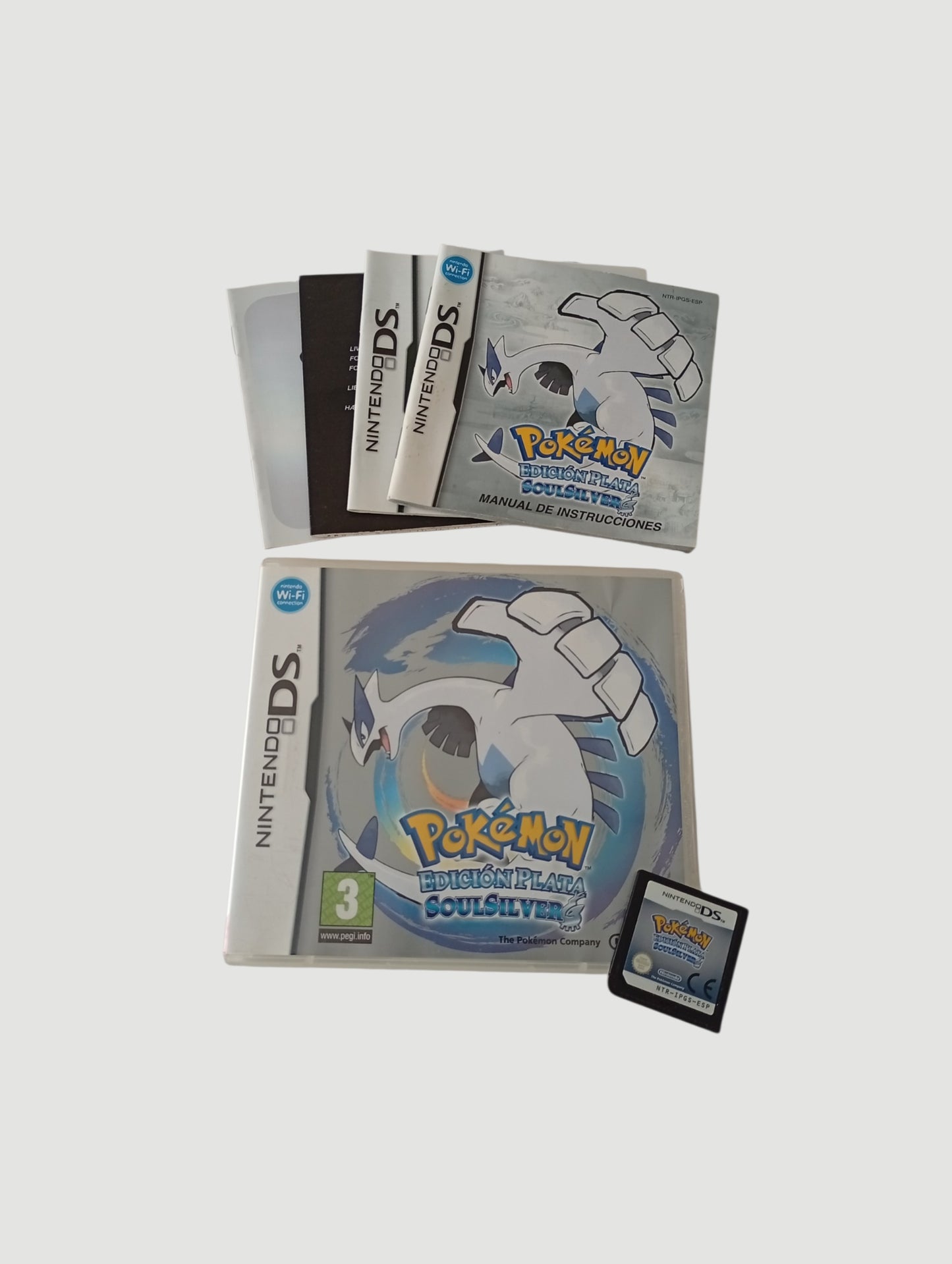 pokemon soulsilver edicion plata original español Nintendo DS