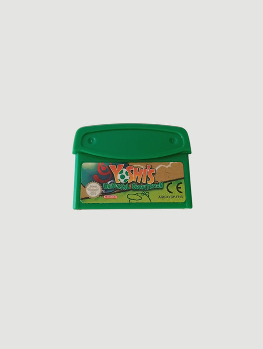 cartucho yoshi´s universal gravitation original español game boy advance