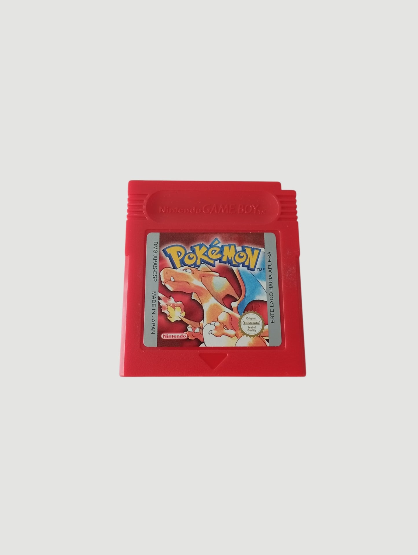 cartucho pokemon rojo original español game boy