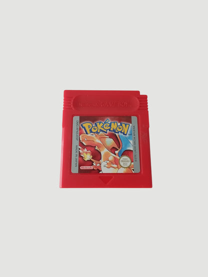 cartucho pokemon rojo original español game boy