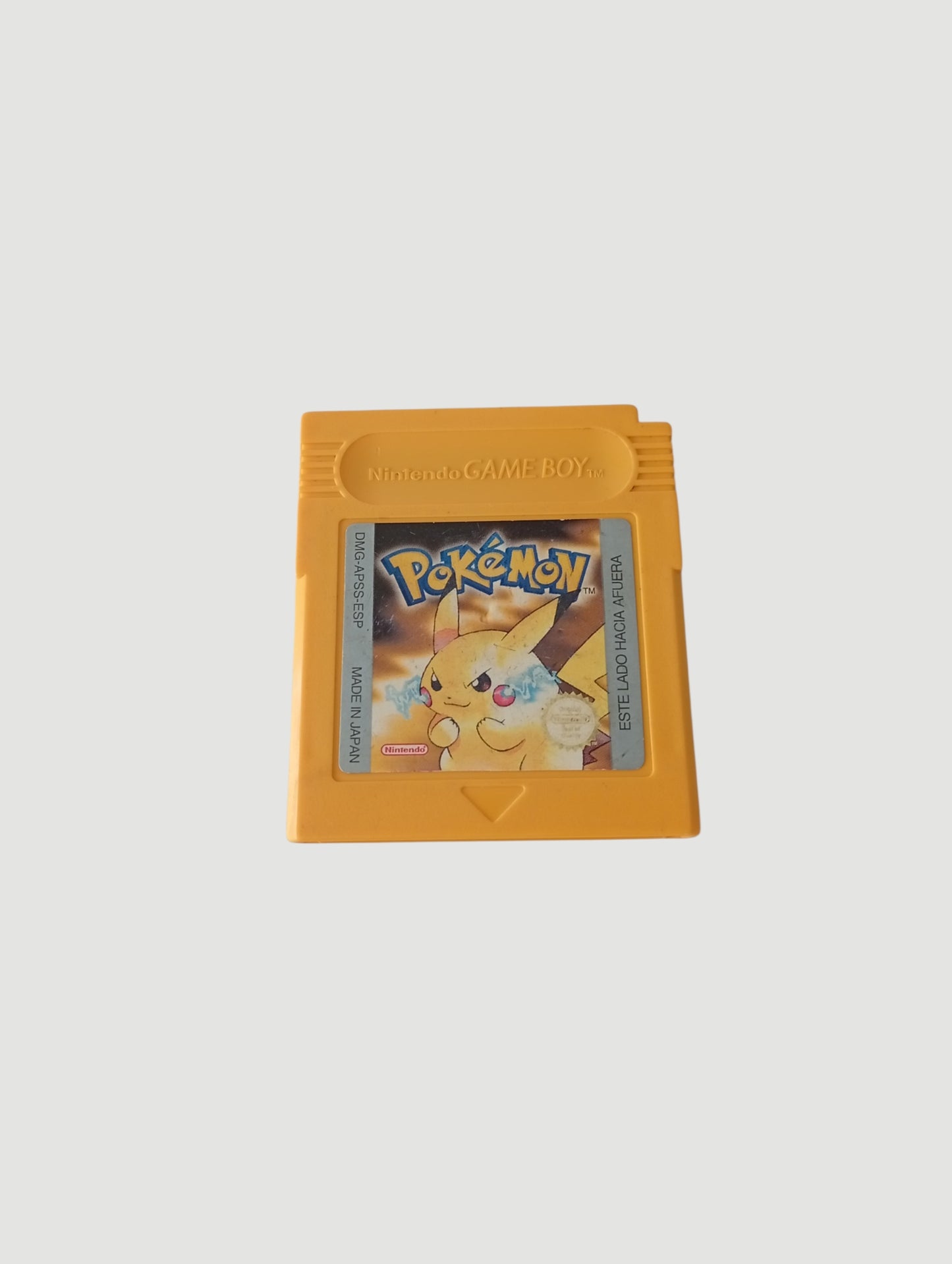cartucho pokemon amarillo original español game boy