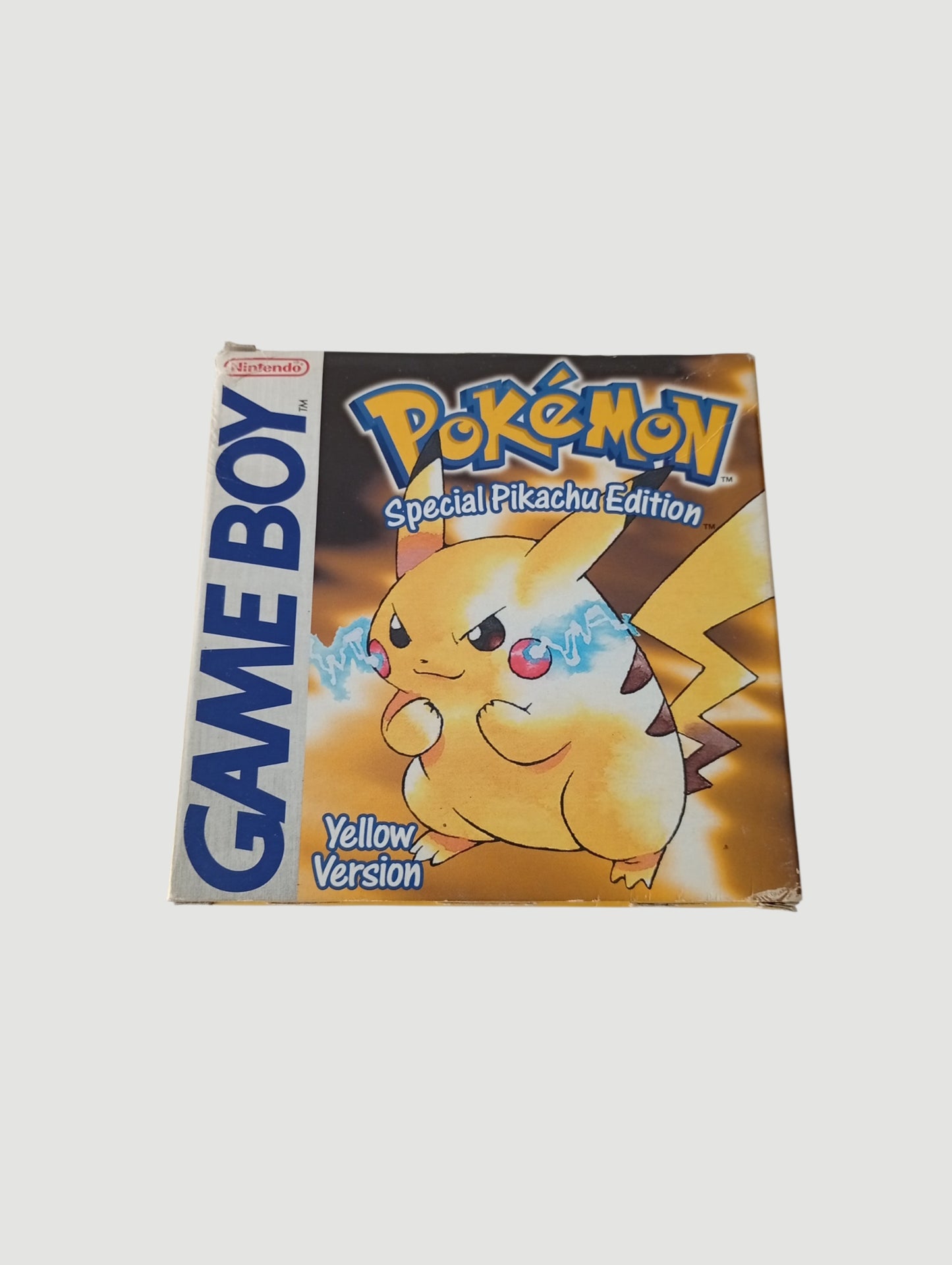 pokemon yellow original ingles game boy  en caja cib