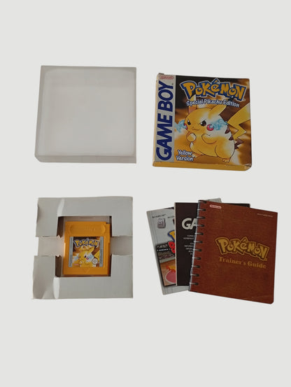 pokemon yellow original ingles game boy  en caja cib