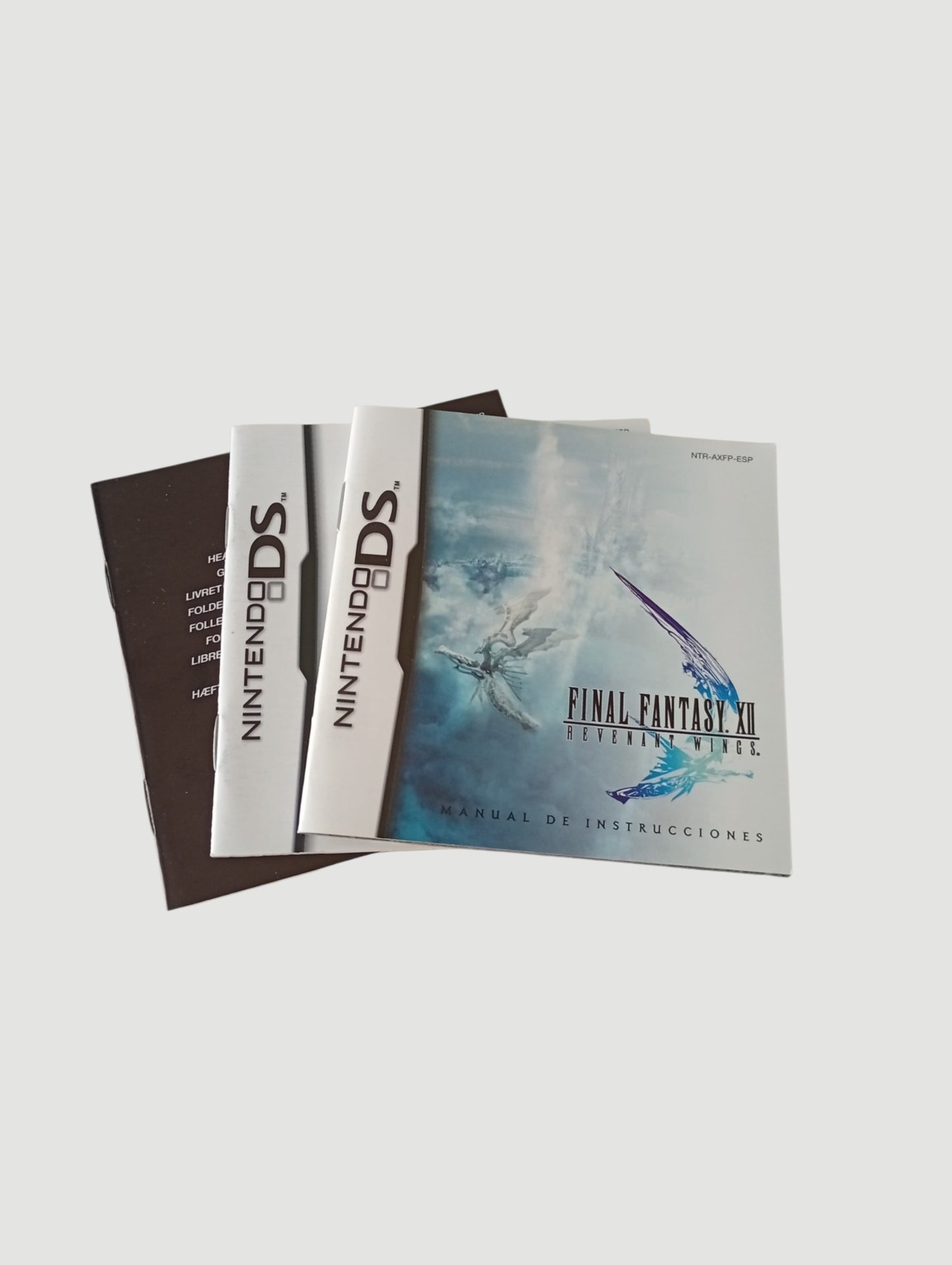 final fantasy XII revenant wings original español nintendo ds