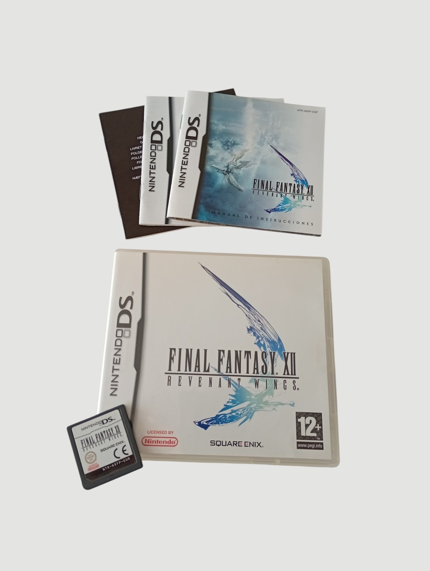 final fantasy XII revenant wings original español nintendo ds