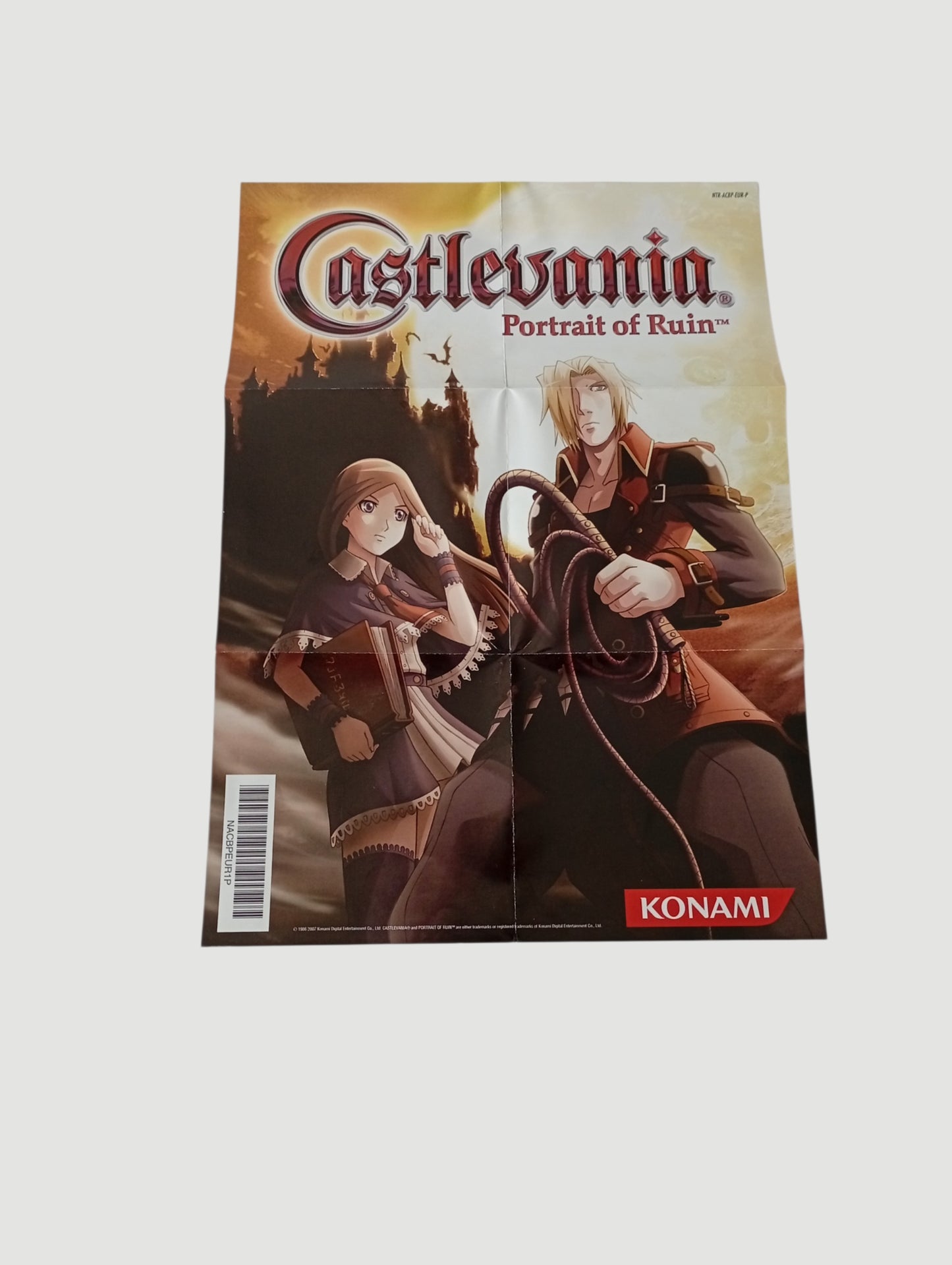 castlevania portrait of ruin original español nintendo ds
