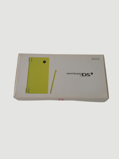 consola Nintendo DSi limon en caja liberada con micro sd 32 gb