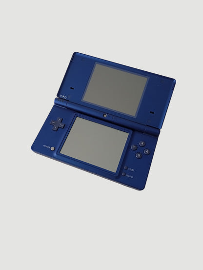 consola Nintendo DSi azul metalizado en caja liberada con micro sd 32 gb