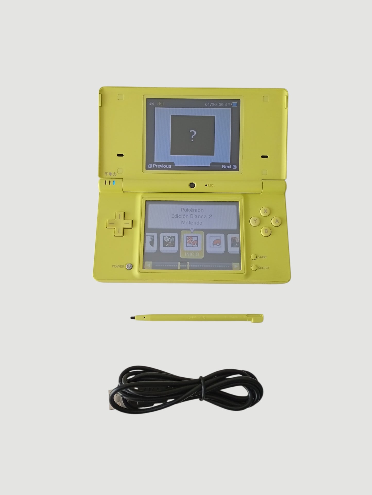 consola nintendo dsi limon liberada en micro sd 32 gb