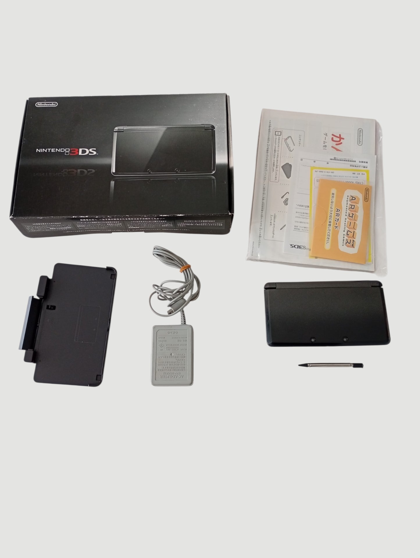 consola Nintendo 3DS old black en caja liberada con micro sd 32 gb